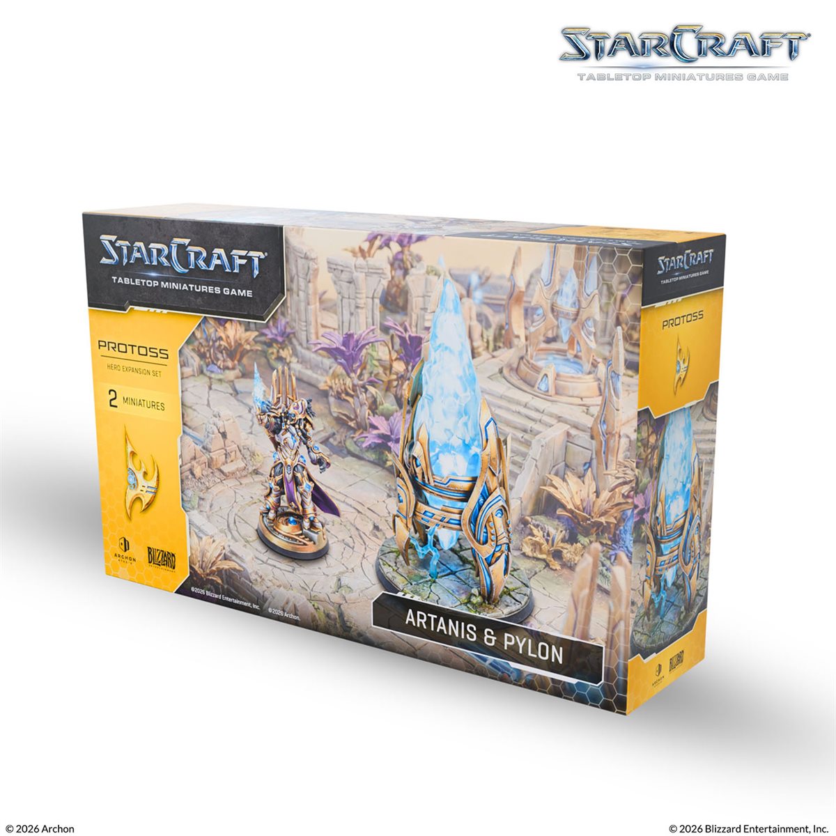 Starcraft - Tabletop Miniatures Game - Protoss : Artanis & Pylon | Boutique FDB