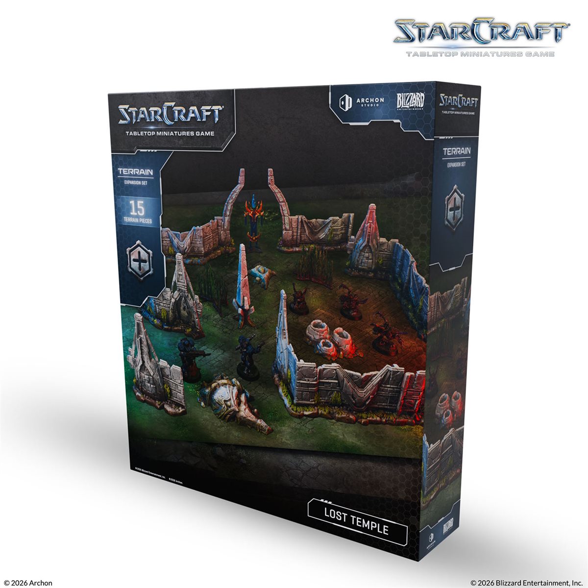 Starcraft - Tabletop Miniatures Game - Terrain : Lost Temple | Boutique FDB