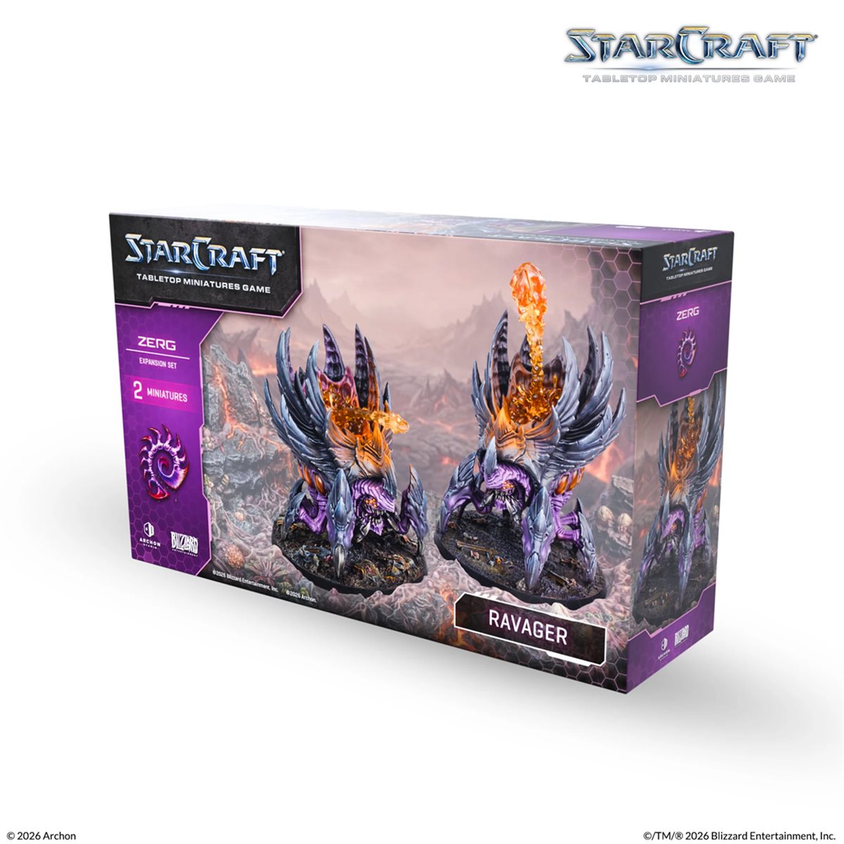 Starcraft: The Miniatures Game: Wave 2: Zerg: Ravager Expansion Set (EN) ^ Oct 5 2026 | Boutique FDB