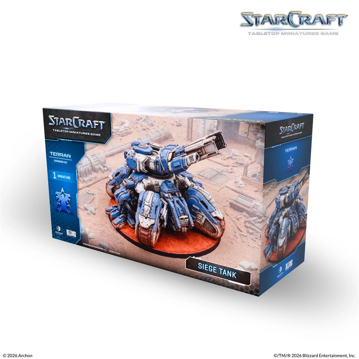 Starcraft: The Miniatures Game: Wave 2: Terran: Siege Tank Expansion Set (EN) ^ Oct 5 2026 | Boutique FDB