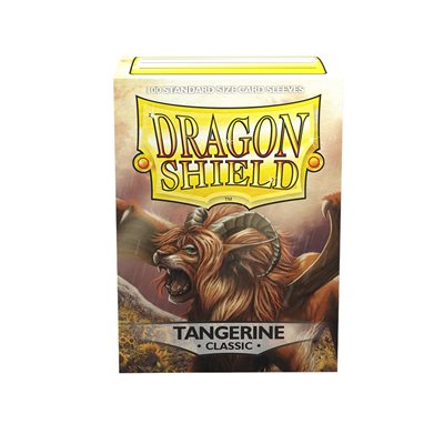 Dragon Shield Classic Sleeves - Tangerine (100) | Boutique FDB