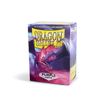 Dragon Shield Matte Sleeves - Purple (100) | Boutique FDB