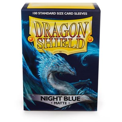 Dragon Shield Matte Sleeves - Night Blue (100) | Boutique FDB