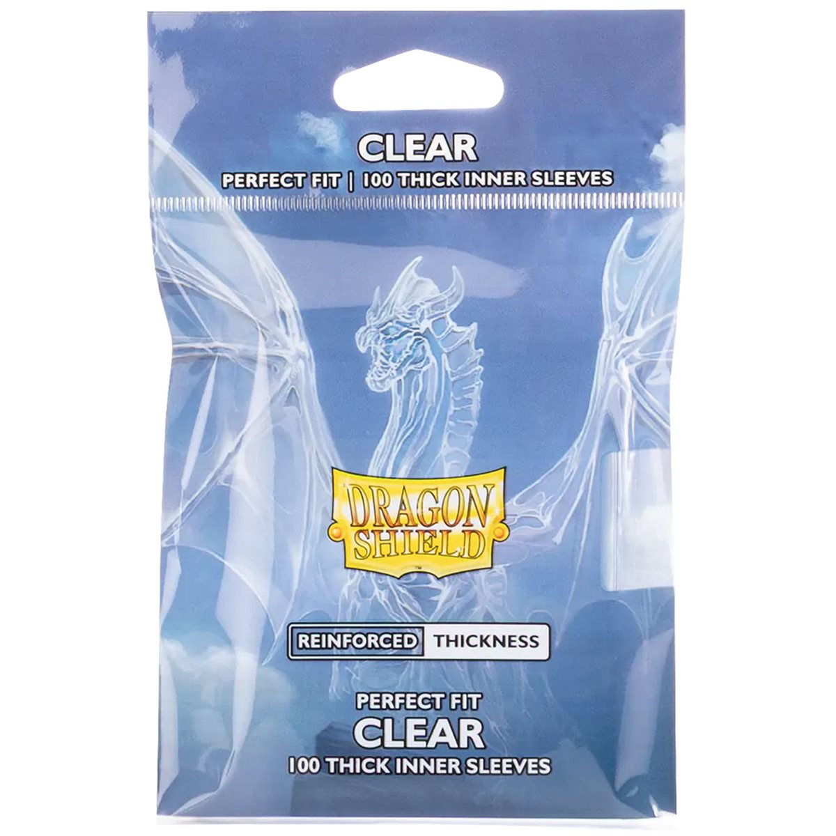 Dragon Shield: Perfect Fit: Thick Inner Sleeves: Clear | Boutique FDB