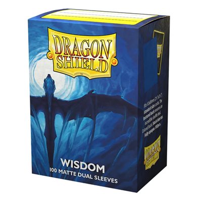 Dragon Shield Matte Sleeves - Dual - Wisdom (100) | Boutique FDB