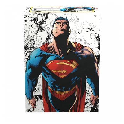 Sleeves: Dragon Shield: Limited Edition: Matte DUAL Art: Superman Core (Full Colour) (100) | Boutique FDB