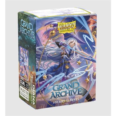 Sleeves: Dragon Shield: Limited Edition: Dual Matte Art: Diana, Moonpiercer | Boutique FDB