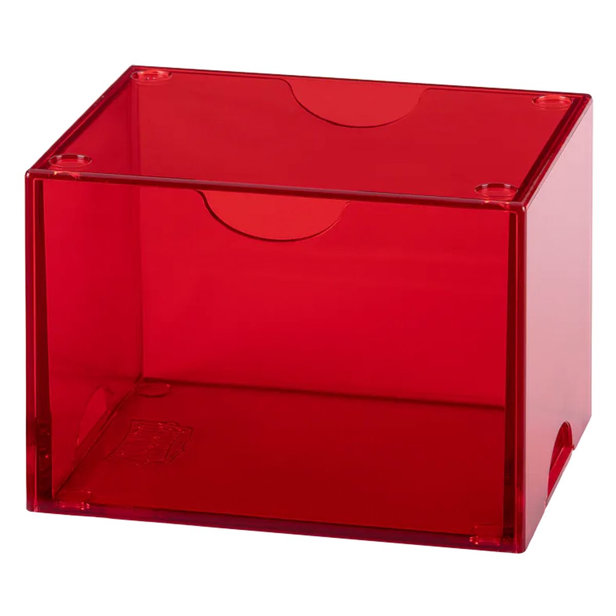 Deck Box: Dragon Shield: Strongbox: Clear Red | Boutique FDB