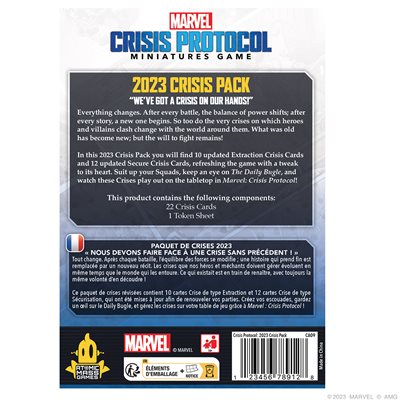 Marvel Crisis Protocol - Card Pack 2023 | Boutique FDB
