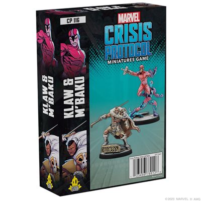 Marvel Crisis Protocol: Klaw & M'baku Character Pack | Boutique FDB