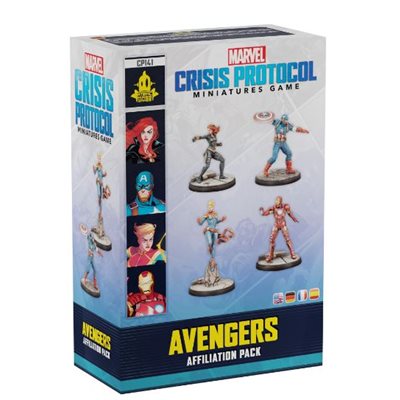 Marvel: Crisis Protocol: Avengers - Affiliation Pack | Boutique FDB