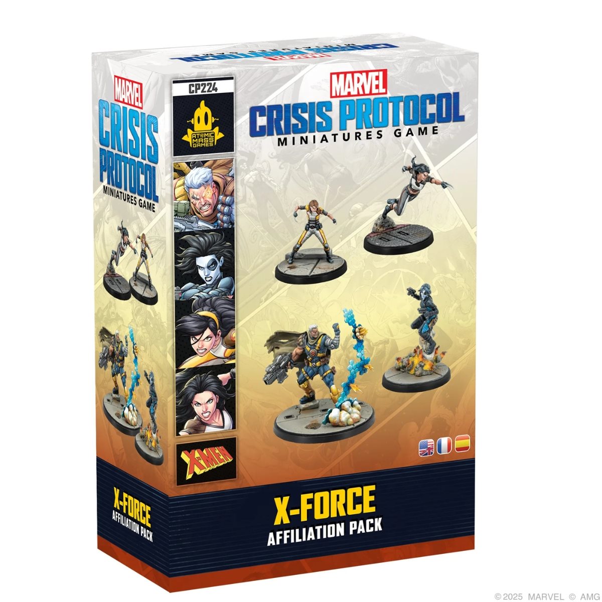 Marvel: Crisis Protocol: X-Force Affiliation Pack | Boutique FDB