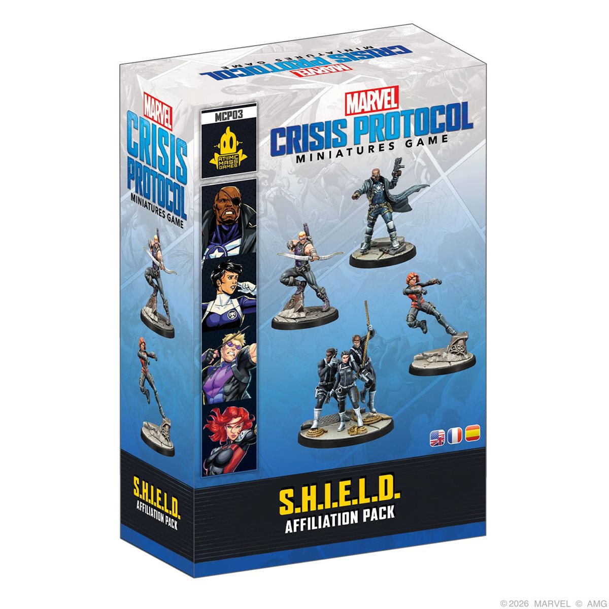 Marvel: Crisis Protocol: SHIELD Affiliation Pack | Boutique FDB