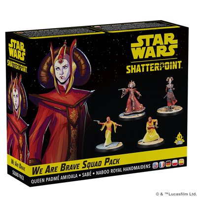 Star Wars Shatterpoint - We Are Brave : Queen Padmé Amidala Squad Pack | Boutique FDB