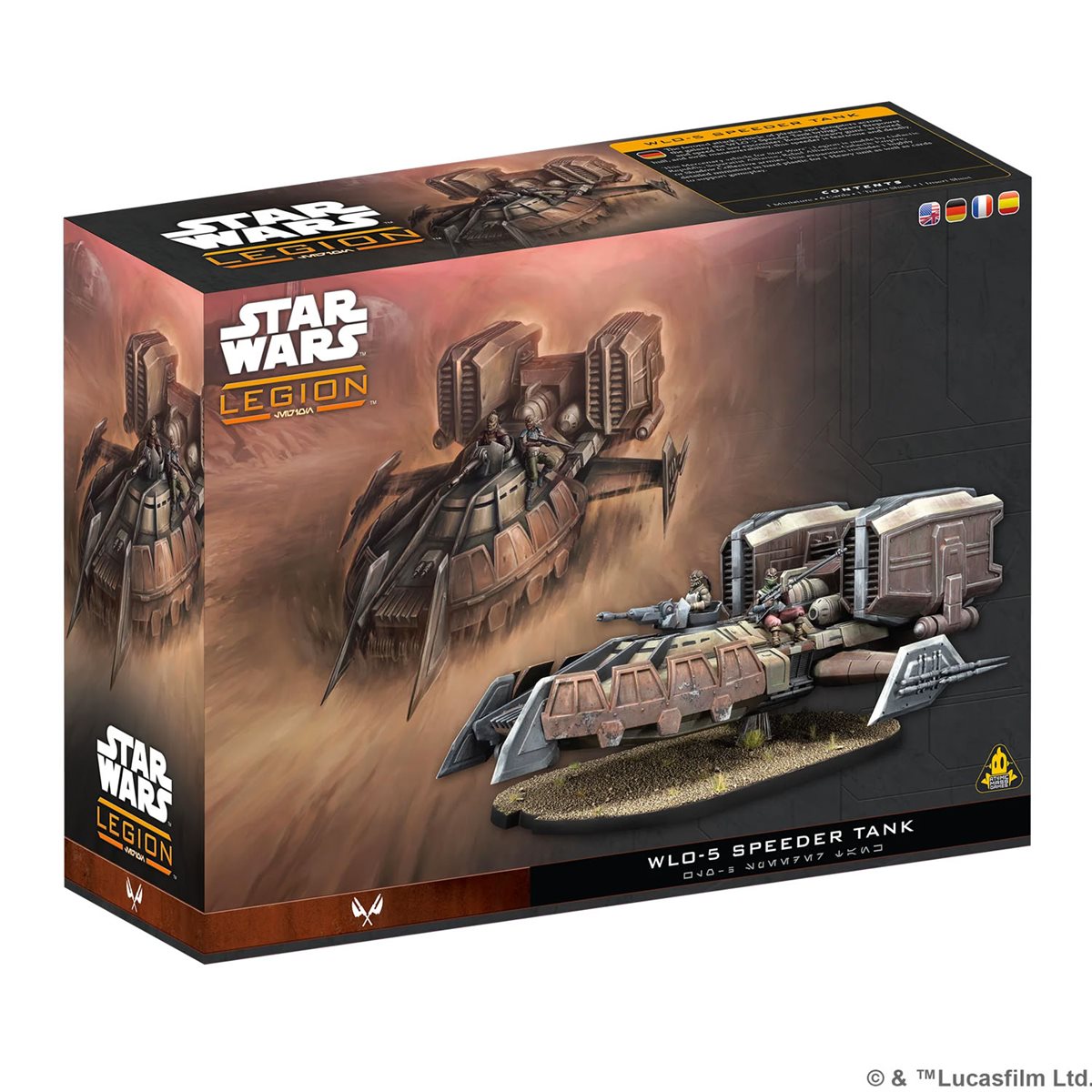 Star Wars: Legion: WLO-5 Speeder Tank | Boutique FDB