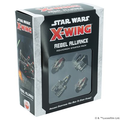 X-Wing 2nd Edition : Rebel Alliance Squadron Starter Pack | Boutique FDB