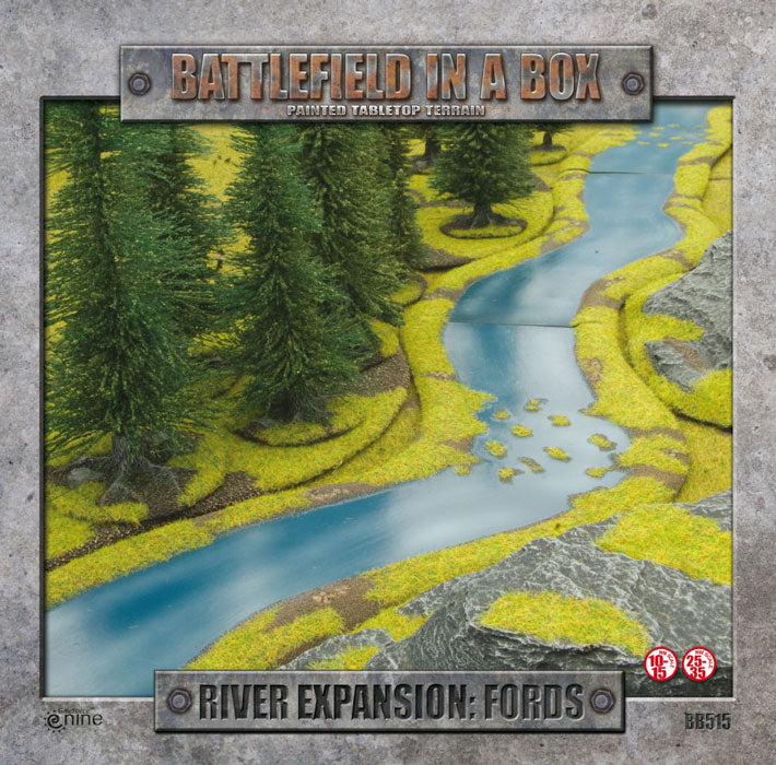 Battlefield in a Box : River Expansion - Fords | Boutique FDB