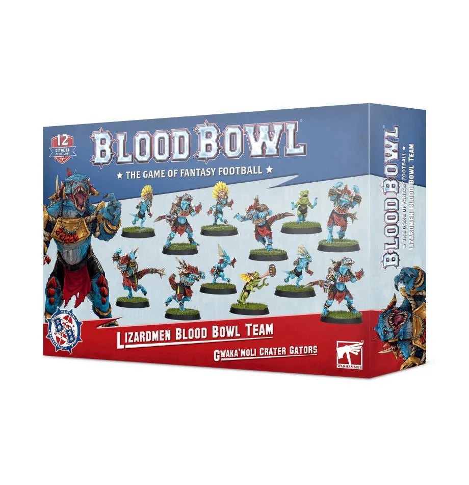 Blood Bowl - Lizardmen Team - Gwaka'moli Crater Gators | Boutique FDB