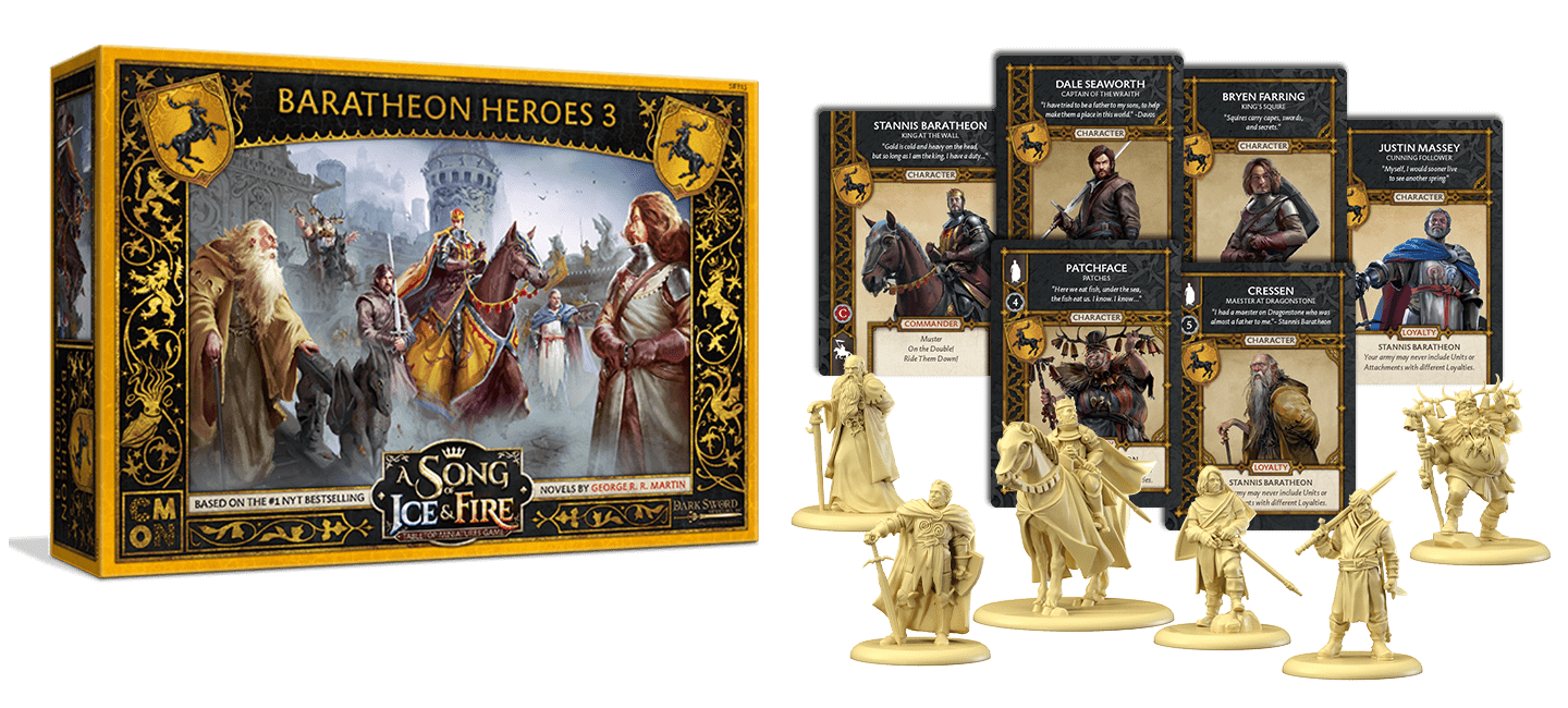 Baratheon: Heroes 3 | Boutique FDB