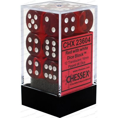 Translucent: 12D6 Red / White | Boutique FDB
