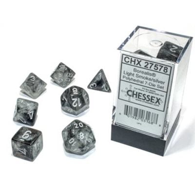 Borealis: 7Pc Light Smoke / Silver Luminary | Boutique FDB