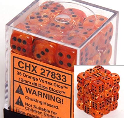 Vortex: 36D6 Orange / Black | Boutique FDB