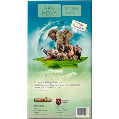 Ark Nova: Zoo Map Pack 2 (EN) | Boutique FDB