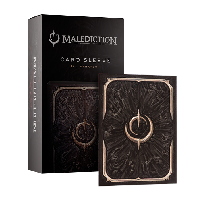 Malediction: 100 Card Sleeves | Boutique FDB