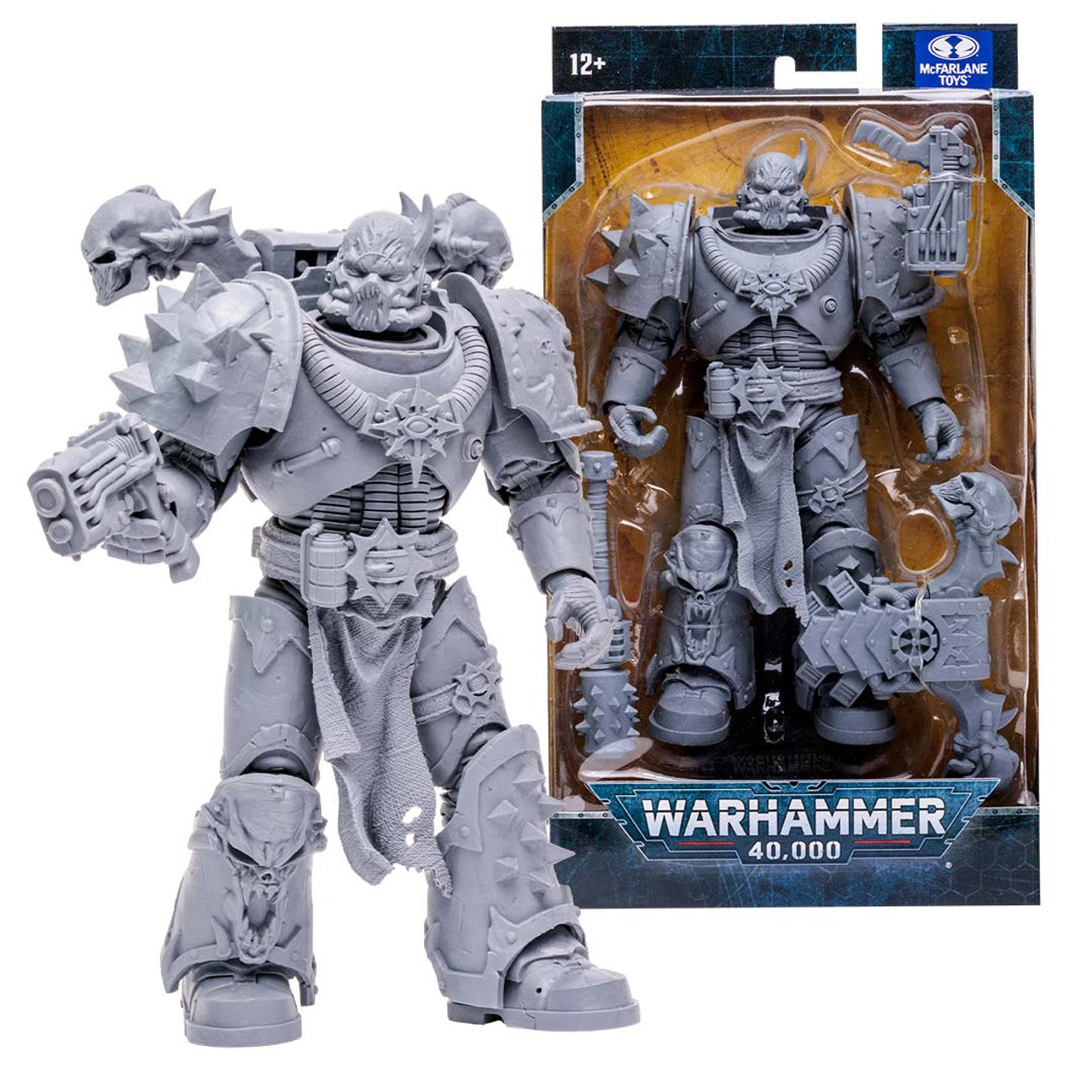 Chaos Space Marine Artist Proof (Warhammer 40000) 7" Figure | Boutique FDB