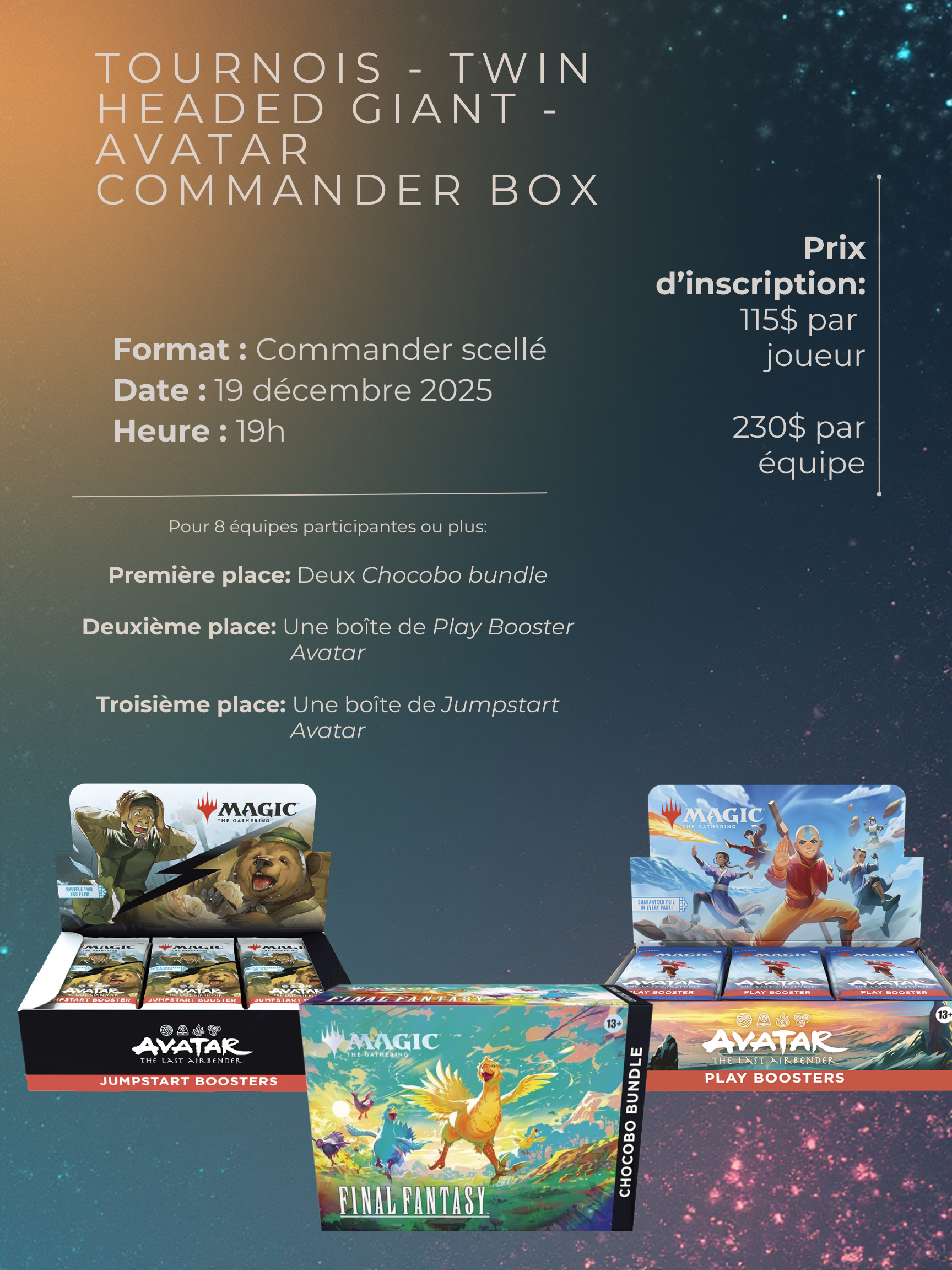 Avatar-Two-Headed Giant - Commander Box Tournament | Boutique FDB