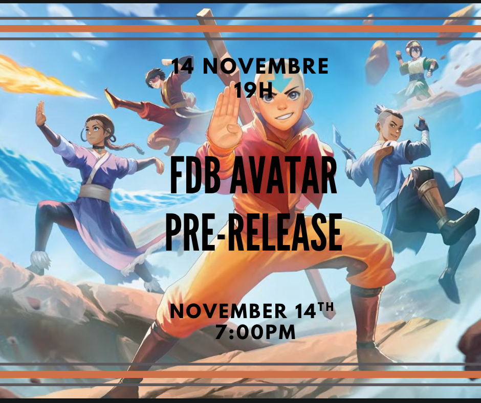 MTG : Avatar Pre-release ticket | Boutique FDB