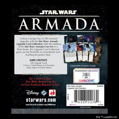 Star Wars Armada : Upgrade Card Collection | Boutique FDB