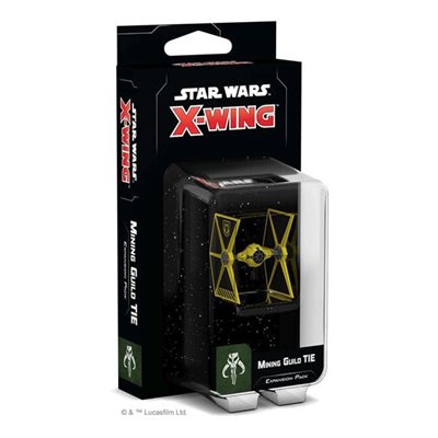 X-Wing 2nd Edition : Mining Guild Tie Expansion Pack | Boutique FDB
