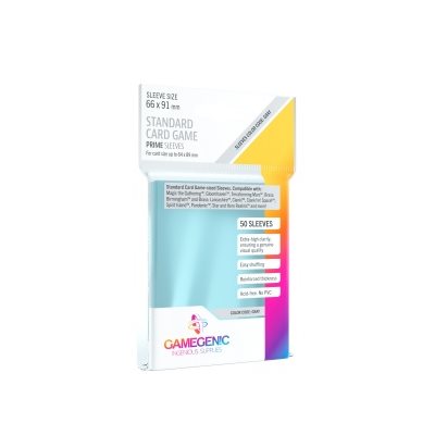Sleeves: Gamegenic Prime Standard Card Game (50) | Boutique FDB