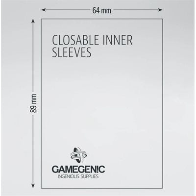 GAMEGENIC - CLOSABLE INNER SLEEVES | Boutique FDB