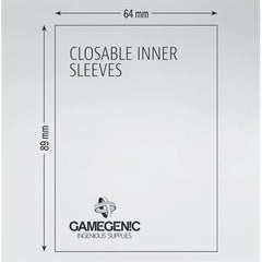 GAMEGENIC - CLOSABLE INNER SLEEVES | Boutique FDB