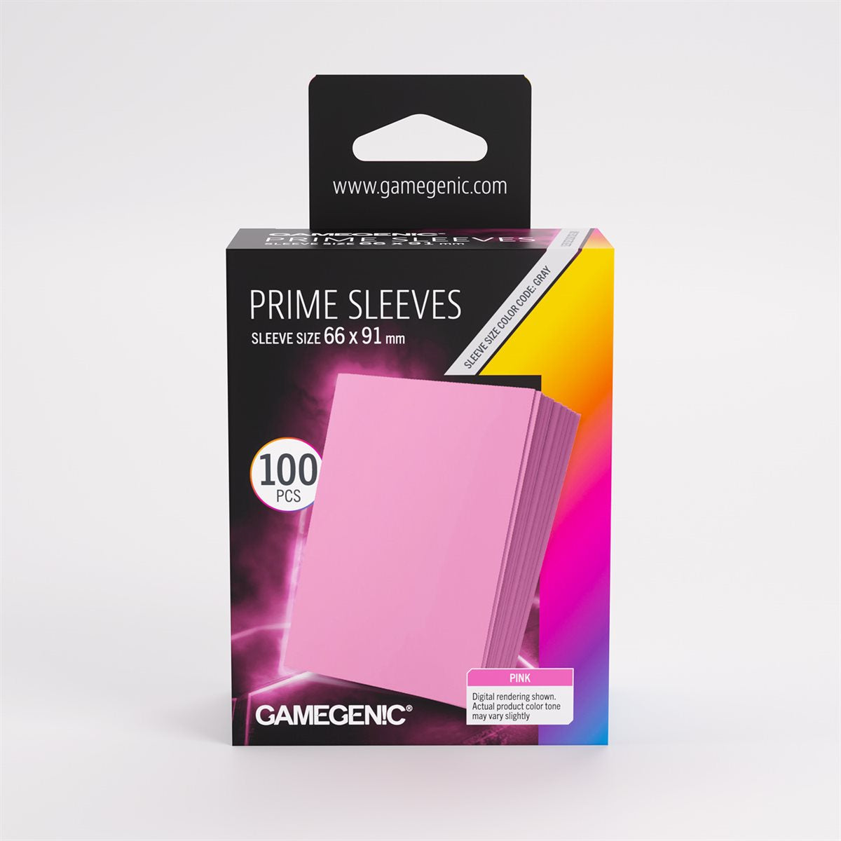 Sleeves: Gamegenic: Prime Sleeves: Pink (Repackaging) | Boutique FDB