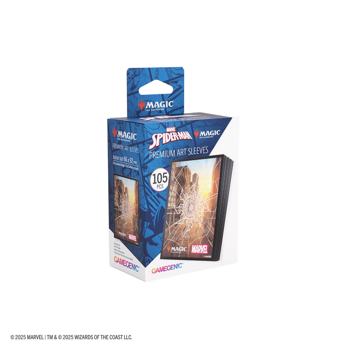 Sleeves: Magic: The Gathering - Marvel's Spider-Man: Art Sleeves: Spider-Man Plains | Boutique FDB