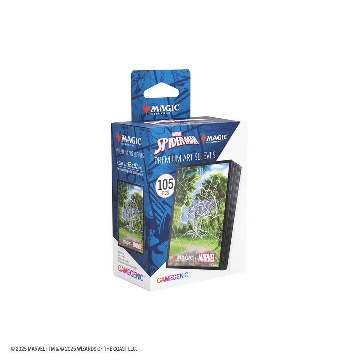Sleeves: Magic: The Gathering - Marvel's Spider-Man: Art Sleeves: Spider-Man Forest | Boutique FDB
