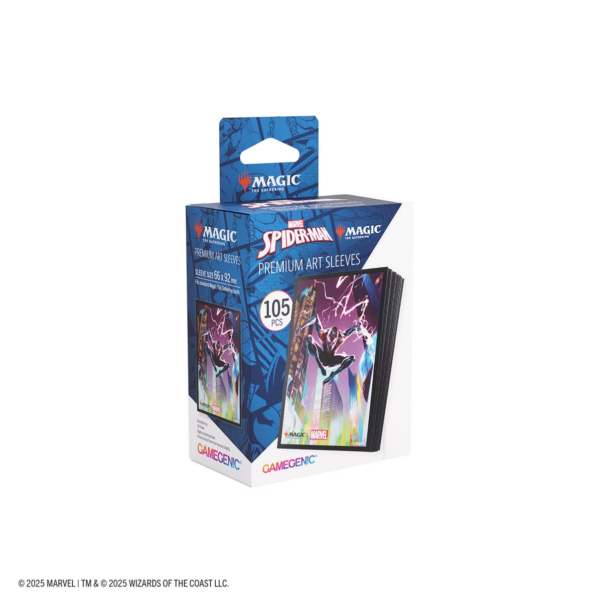Sleeves: Magic: The Gathering - Marvel's Spider-Man: Art Sleeves: Spider-Man Miles Morales | Boutique FDB