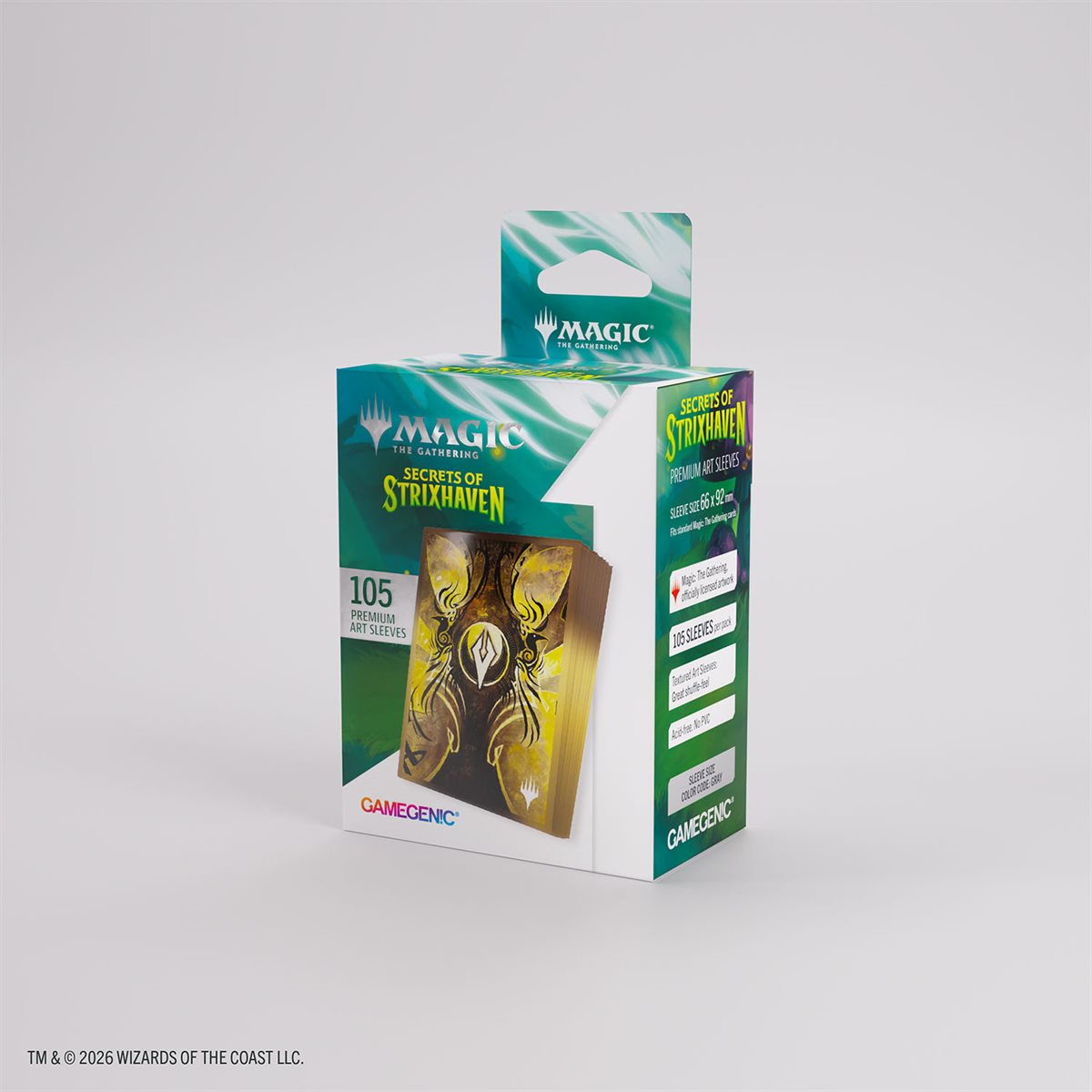 Sleeves: Magic: The Gathering-Secrets of Strixhaven: Art Sleeves: Silverquill | Boutique FDB