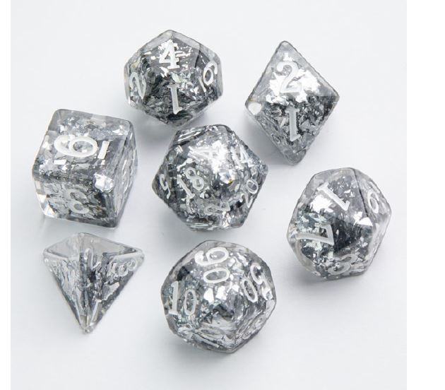 GameGenic - RPG Dice: 7 pc: Candy-like Series: Blackberry | Boutique FDB