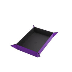 Gamegenic: Magnetic Dice Tray - Rectangular - Black/Purple | Boutique FDB