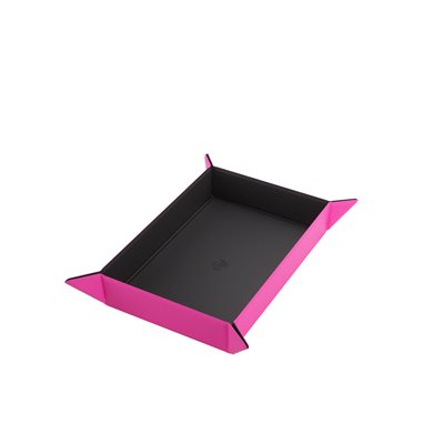 Gamegenic: Magnetic Dice Tray - Rectangular - Black/Pink | Boutique FDB