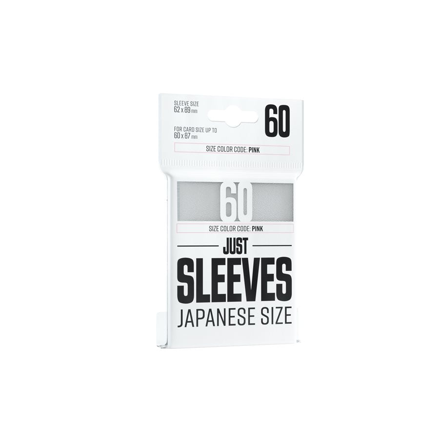 Sleeves: Just Sleeves: Japanese Size: White (60) | Boutique FDB