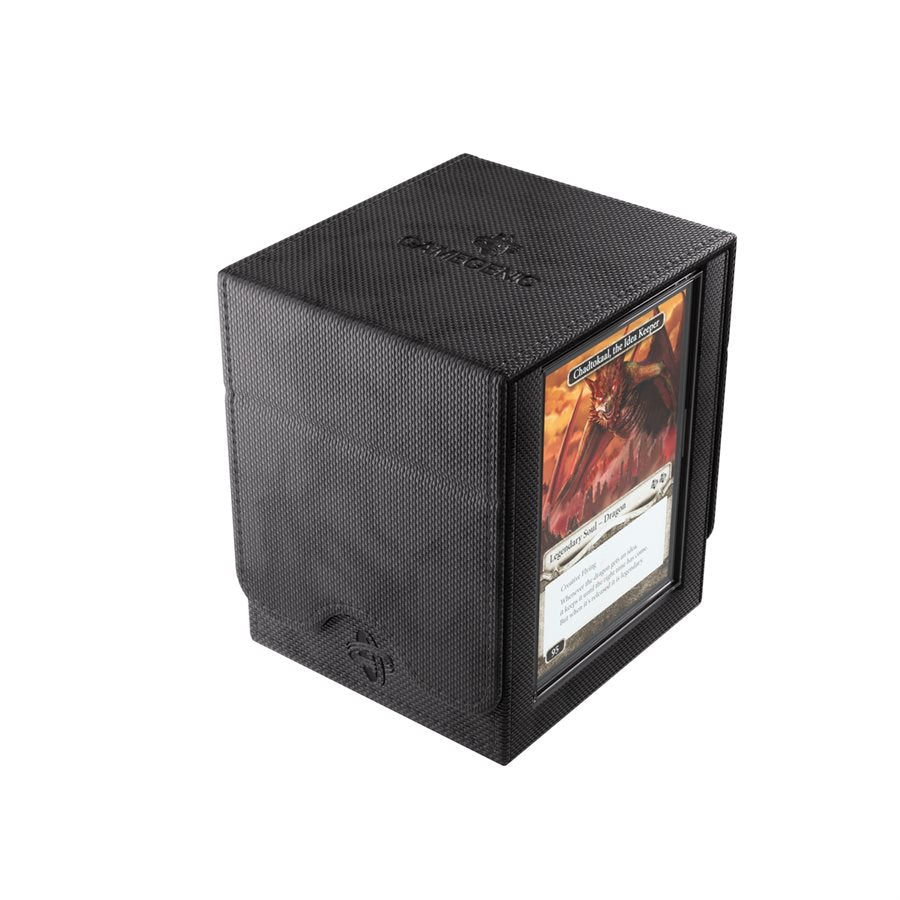 Deck Box: Squire Plus XL: Black (100 ct) | Boutique FDB