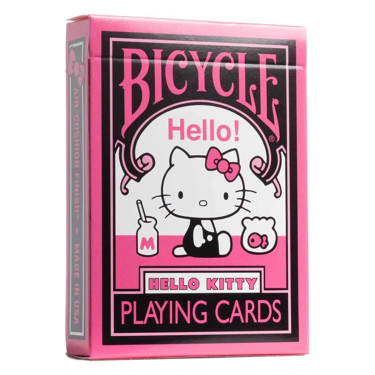 Bicycle Playing Cards - Hello Kitty Black and Pink | Boutique FDB