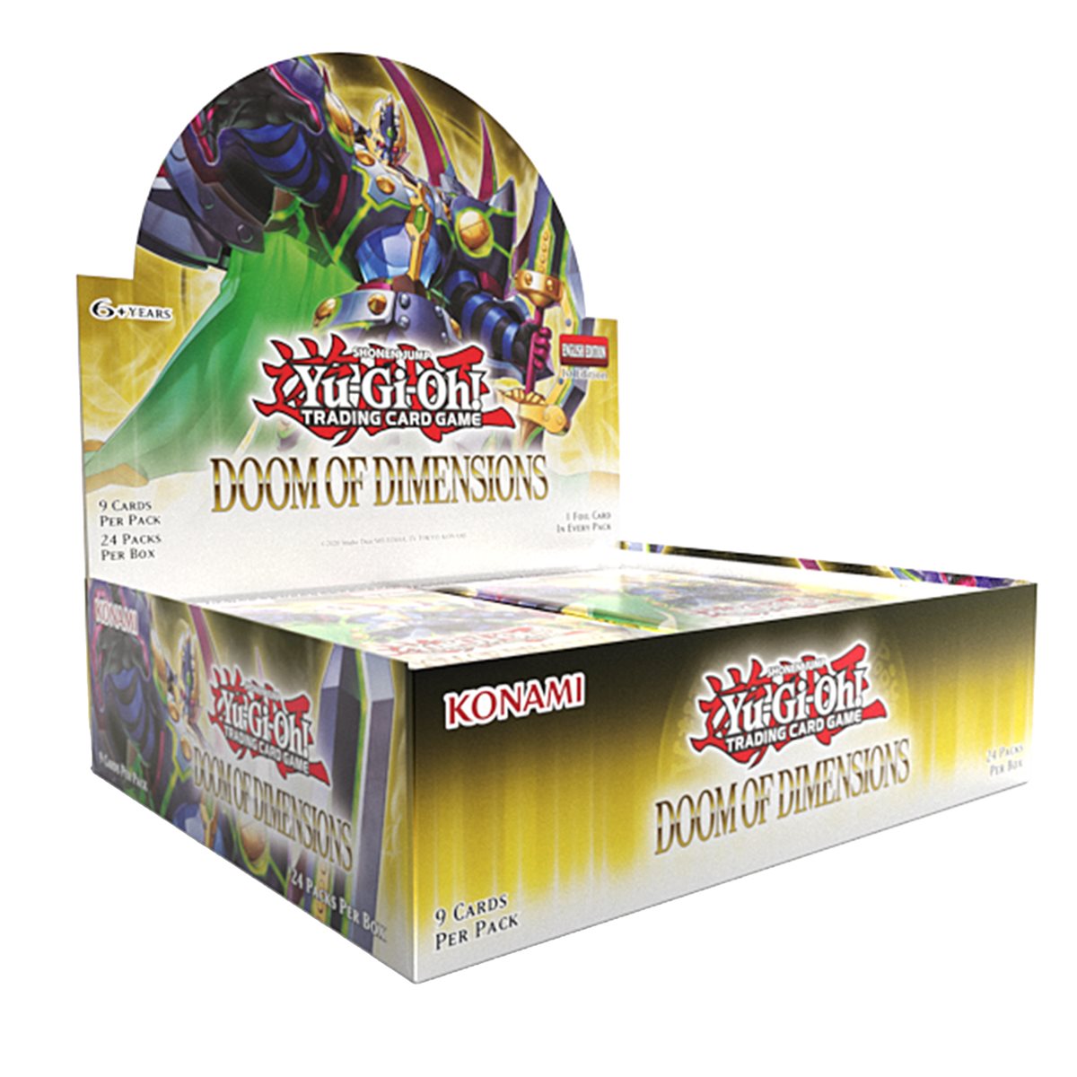 Yu-Gi-Oh : Doom of Dimensions Booster Box | Boutique FDB