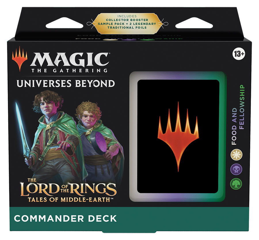 MTG : Lord of the Rings Tales of Middle-Earth - Commander - Food and Fellowship (June 16) | Boutique FDB