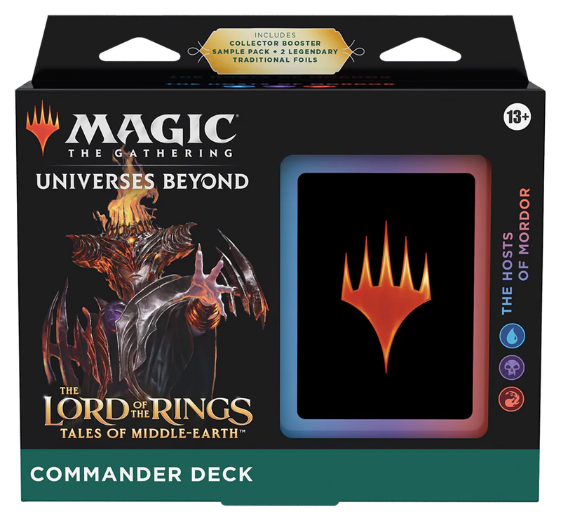 MTG : Lord of the Rings Tales of Middle-Earth - Commander - The Hosts of Mordor (June 16) | Boutique FDB